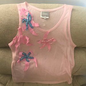 Versace Pink Starfish Tank